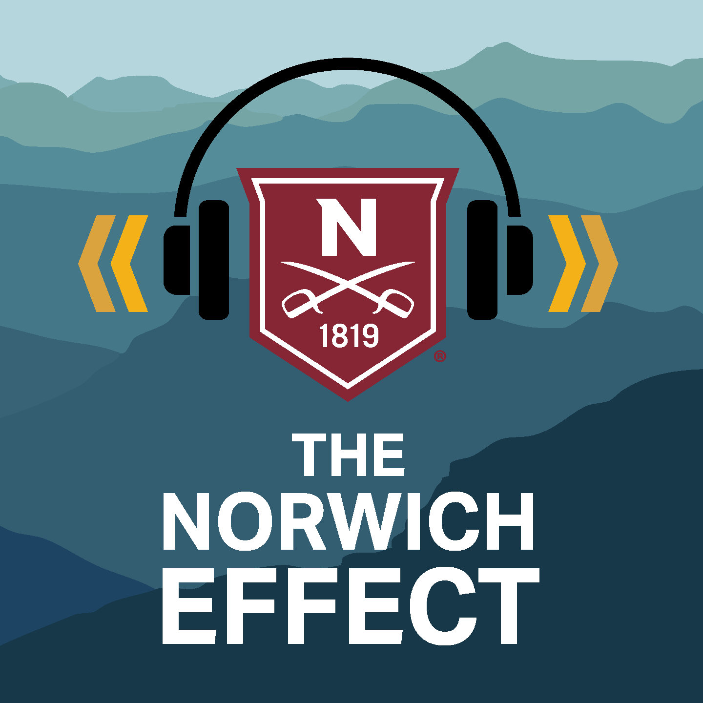 A graphic design for a Norwich podcast.
